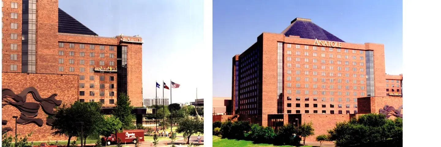 Anatole Hotel, Atrium, and Tower