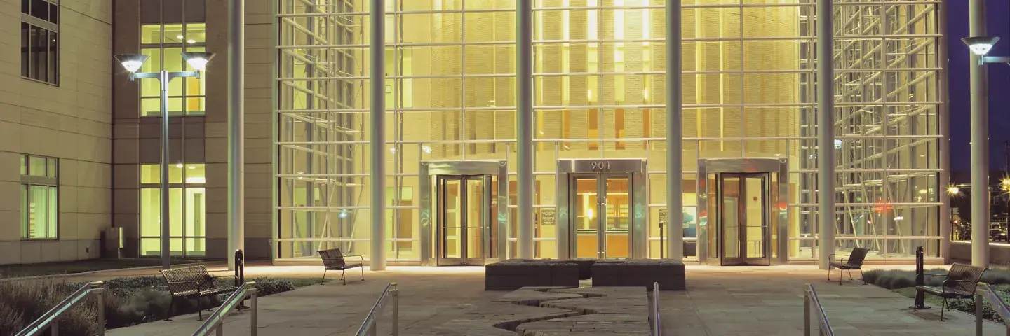Denver Courthouse glazing curtainwall