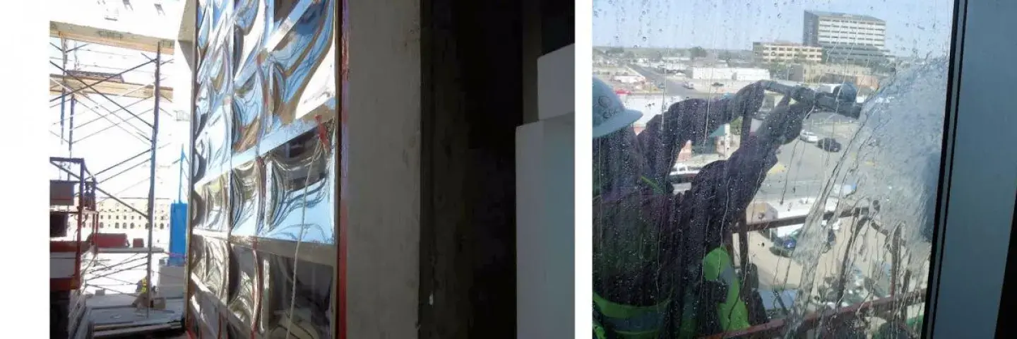 Curtainwall field testing services