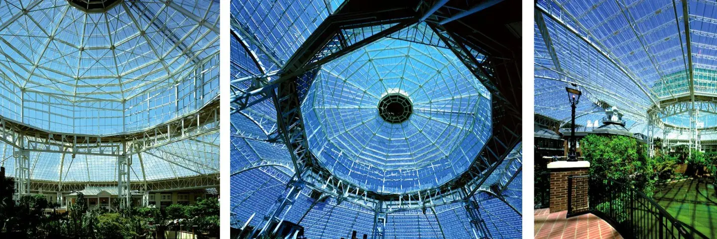 Opryland Hotel Delta Addition Skylight