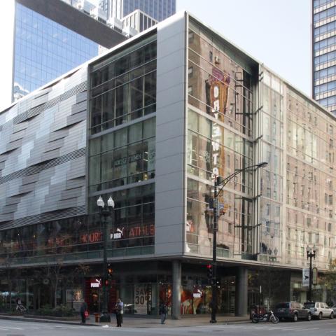 block 37 buildling facade